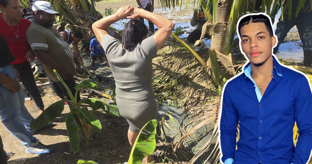 Búsqueda de Anderson Santos Rodríguez, conocido como Vaguito, en una zona rural de Nagua